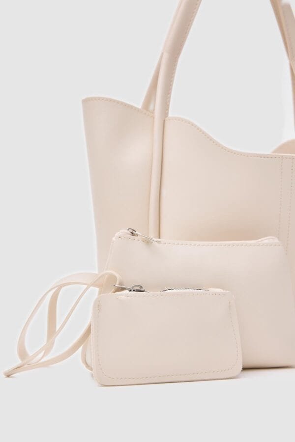 Halsey Creamy Bag + Pochette – Image 4
