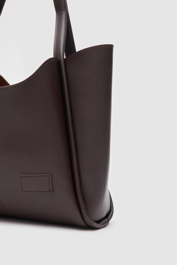 Halsey Dark Brown Bag + Pochette – Image 5