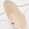 Dorena Off White Handmade Wicker Bag