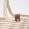 Dorena Off White Handmade Wicker Bag