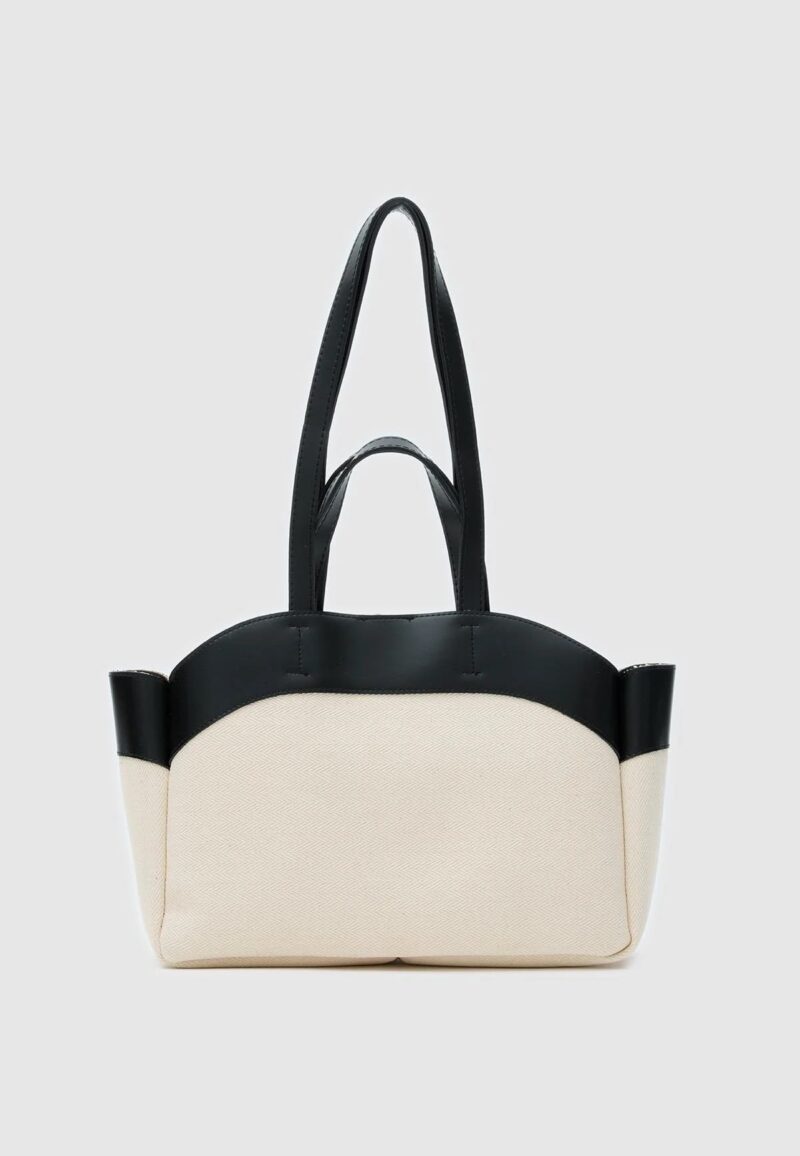 Marlove Canvas Black Bag + Pochette