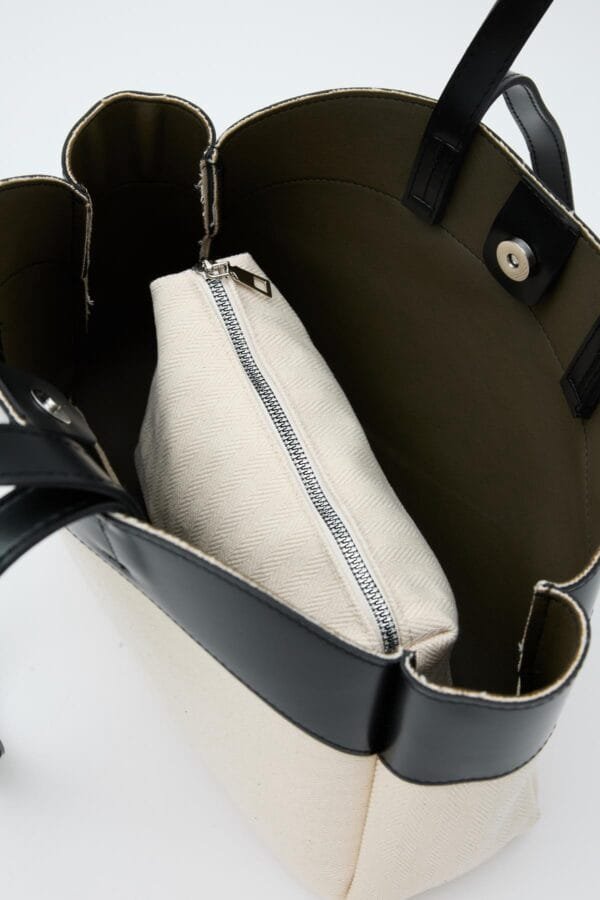 Marlove Canvas Black Bag + Pochette – Image 6