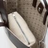 img_9174 Marlove Dark Brown Canvas Bag + Pochette