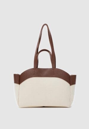 Marlove Camel Canvas Bag + Pochette