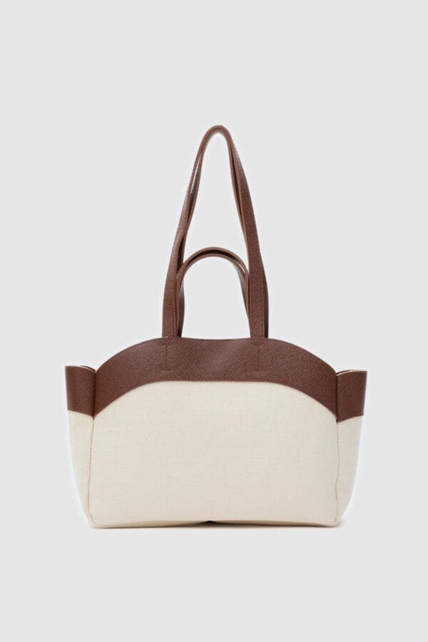 Marlove Camel Canvas Bag + Pochette