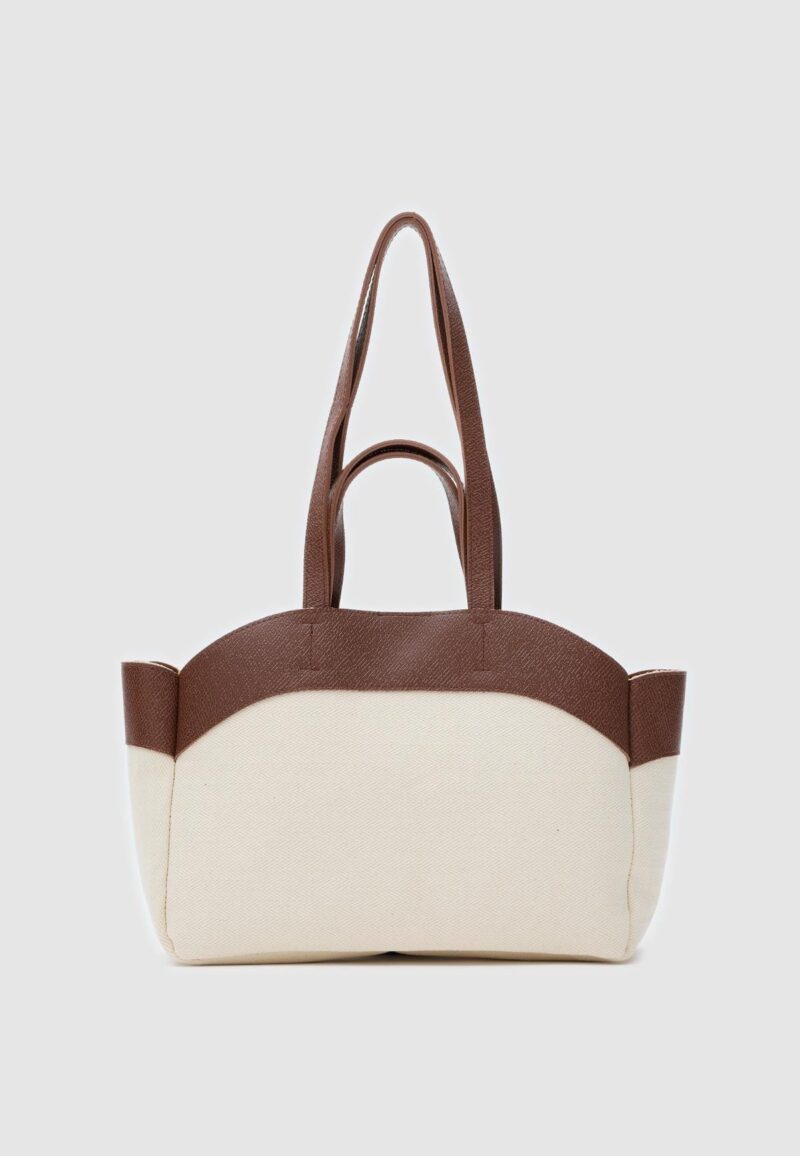 Marlove Camel Canvas Bag + Pochette