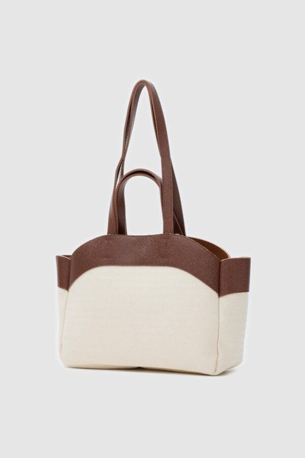 Marlove Camel Canvas Bag + Pochette – Image 2