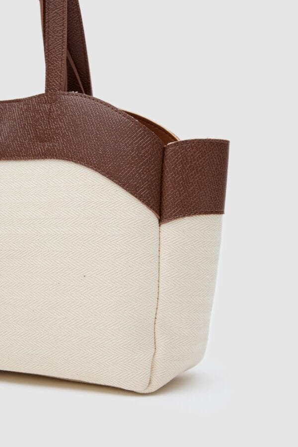 Marlove Camel Canvas Bag + Pochette – Image 5