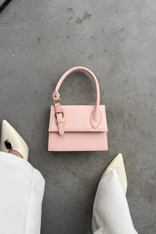Janice Baby Pink Hand Bag
