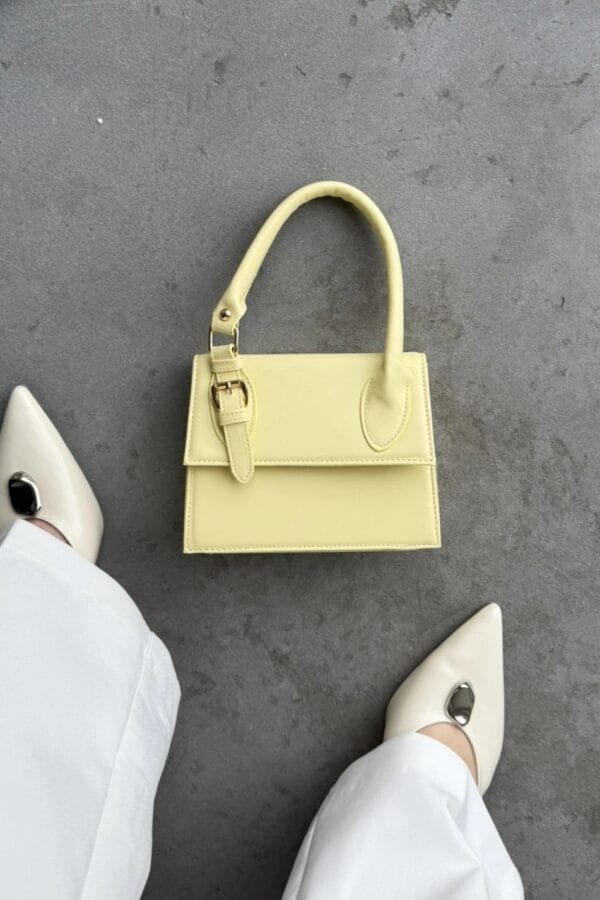 Janice Yellow Hand Bag