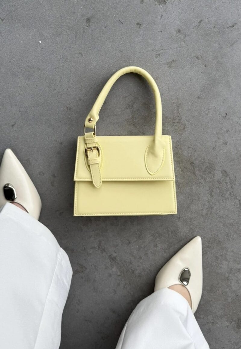 Janice Yellow Hand Bag