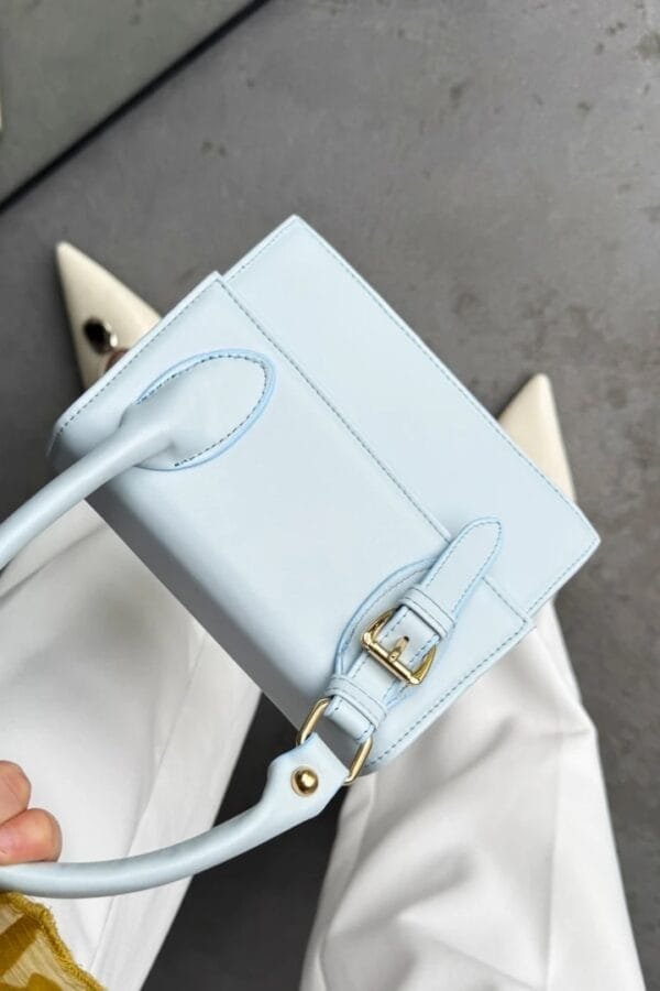 Janice Baby Blue Hand Bag – Image 2