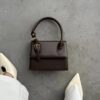 Janice Dark Brown Hand Bag