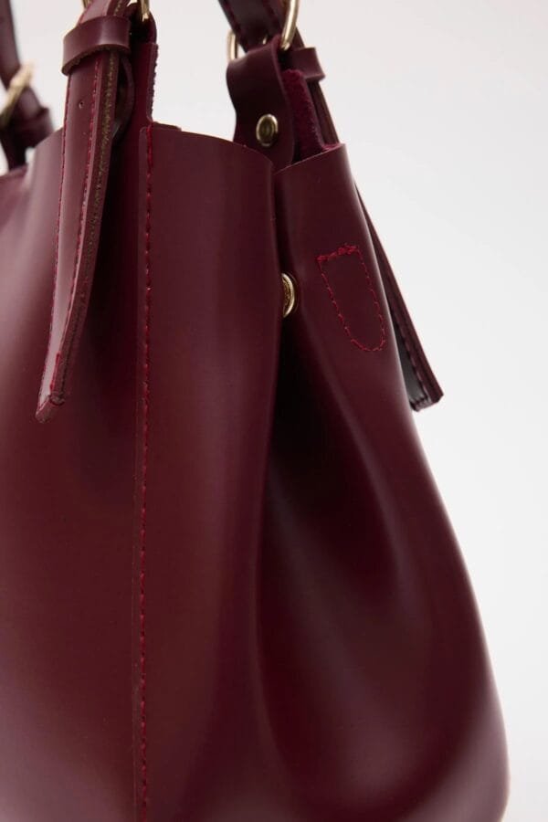 William Burgundy Bag – Image 4