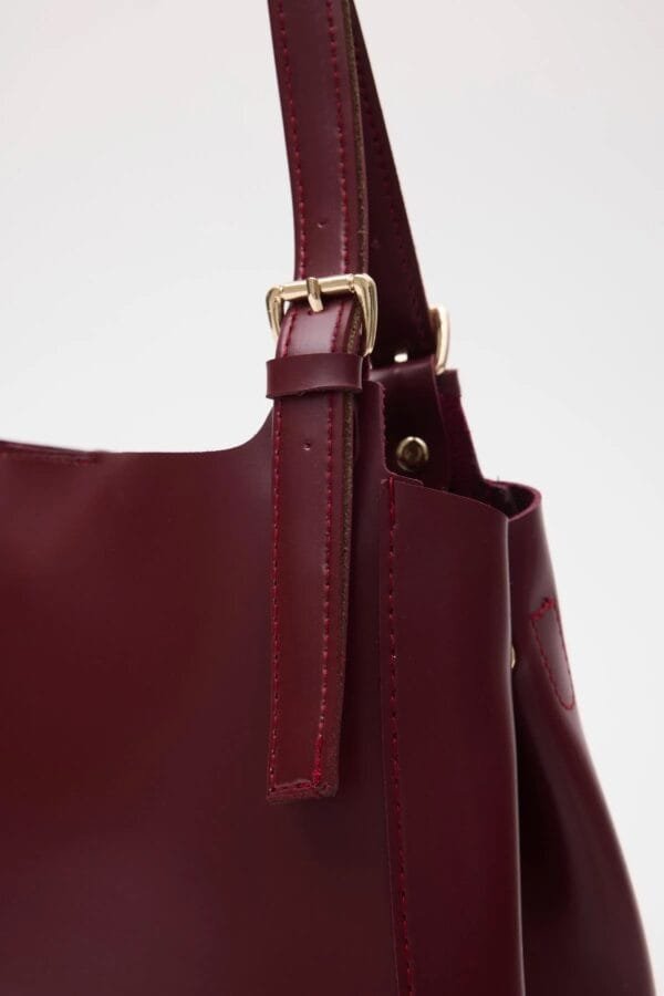 William Burgundy Bag – Image 5