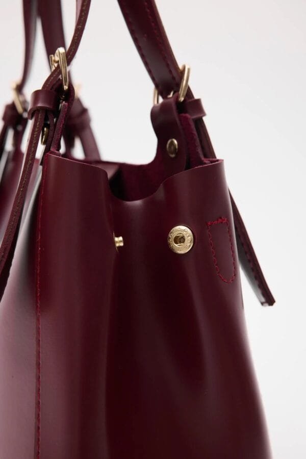 William Burgundy Bag – Image 6