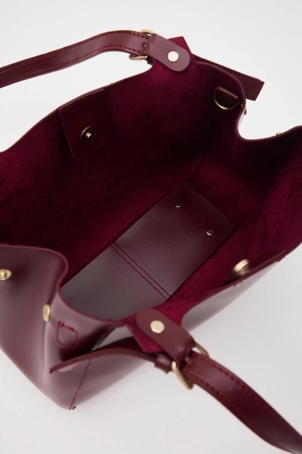William Burgundy Bag – Image 7