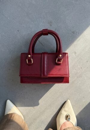 Emily Burgundy Bag