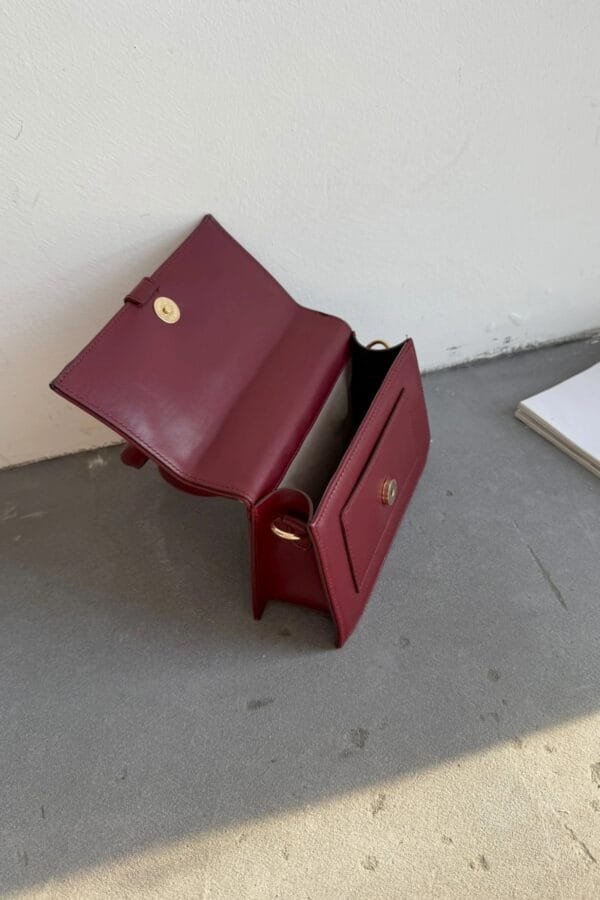 Emily Burgundy Bag – Image 3