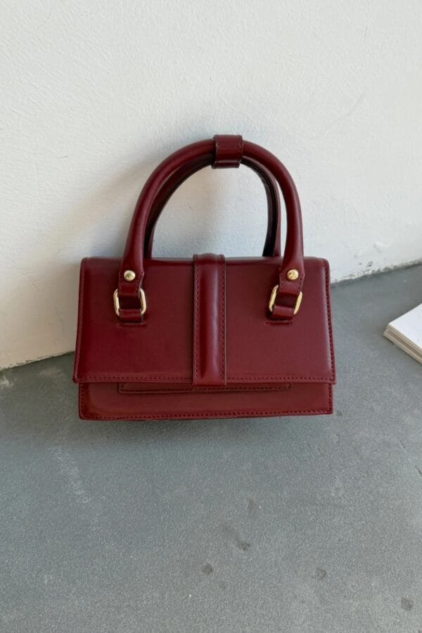 Emily Burgundy Bag – Image 2