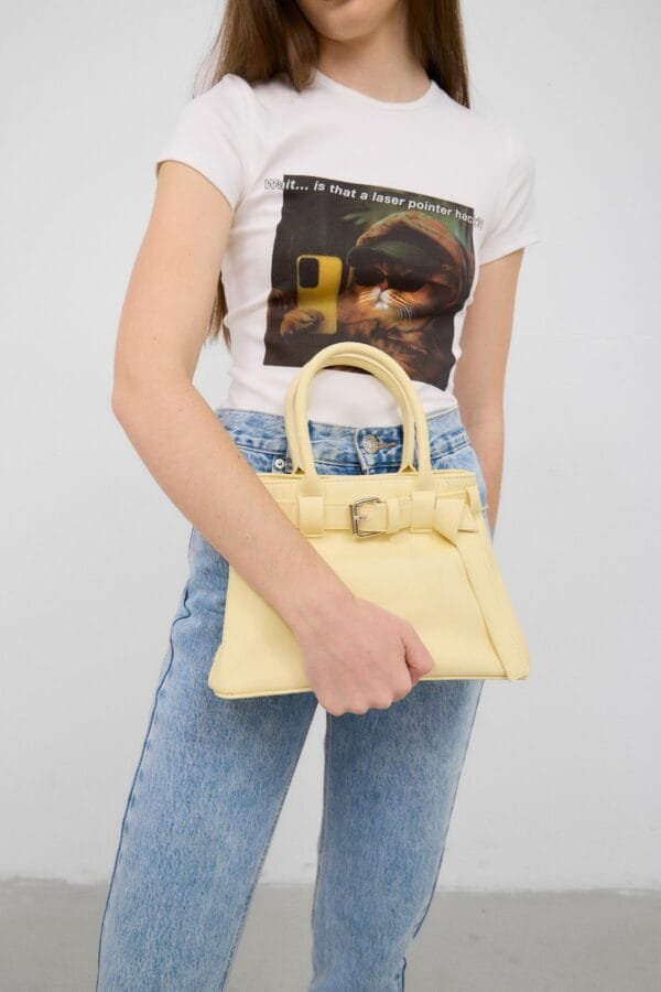 Tess Yellow Bag – Image 11
