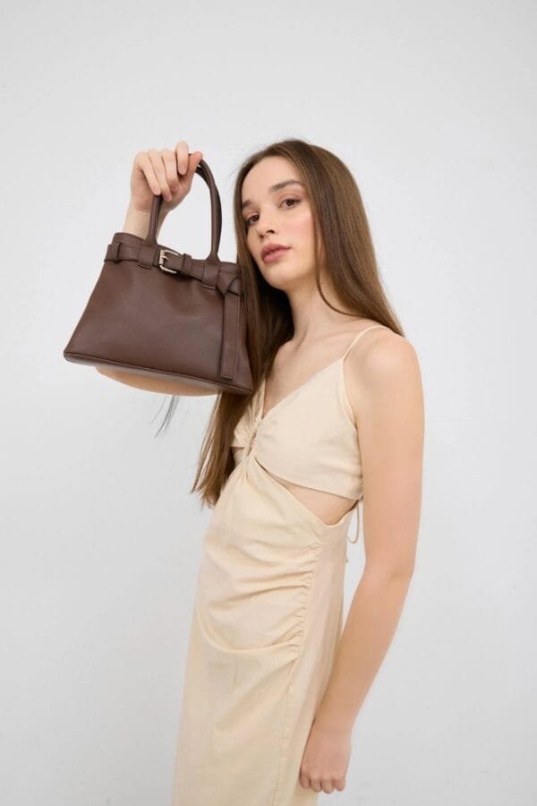 Tess Dark Brown Bag – Image 7