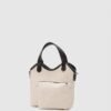 Rosalie Dark Brown Canvas Bag + Pochette