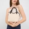Rosalie Dark Brown Canvas Bag + Pochette