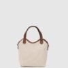 Rosalie Camel Canvas Bag + Pochette