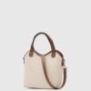Rosalie Camel Canvas Bag + Pochette
