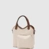 Rosalie Camel Canvas Bag + Pochette