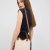 Rosalie Camel Canvas Bag + Pochette