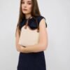 Rosalie Camel Canvas Bag + Pochette