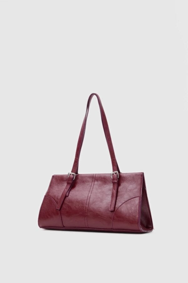 Andrea Burgundy Bag – Image 2