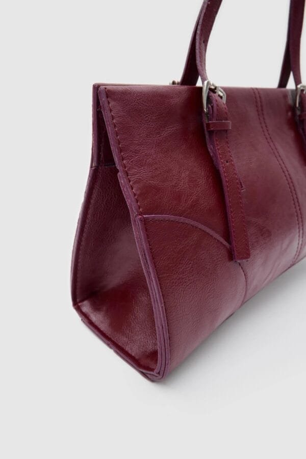 Andrea Burgundy Bag – Image 3