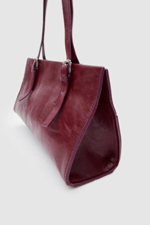 Andrea Burgundy Bag – Image 4