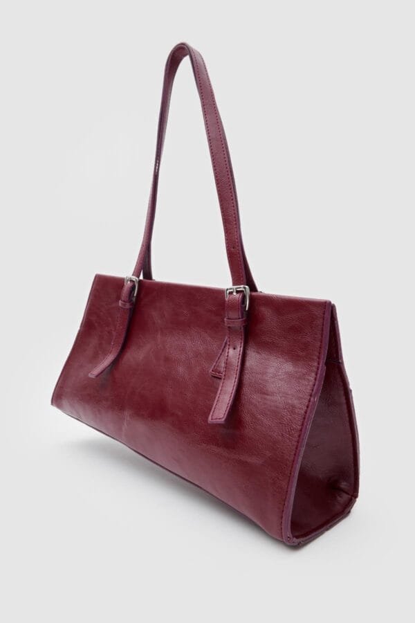 Andrea Burgundy Bag – Image 5