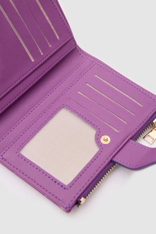 Nikki Purple Wallet – Image 3