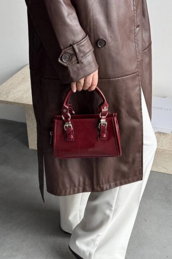 Alberg Burgundy Bag – Image 2