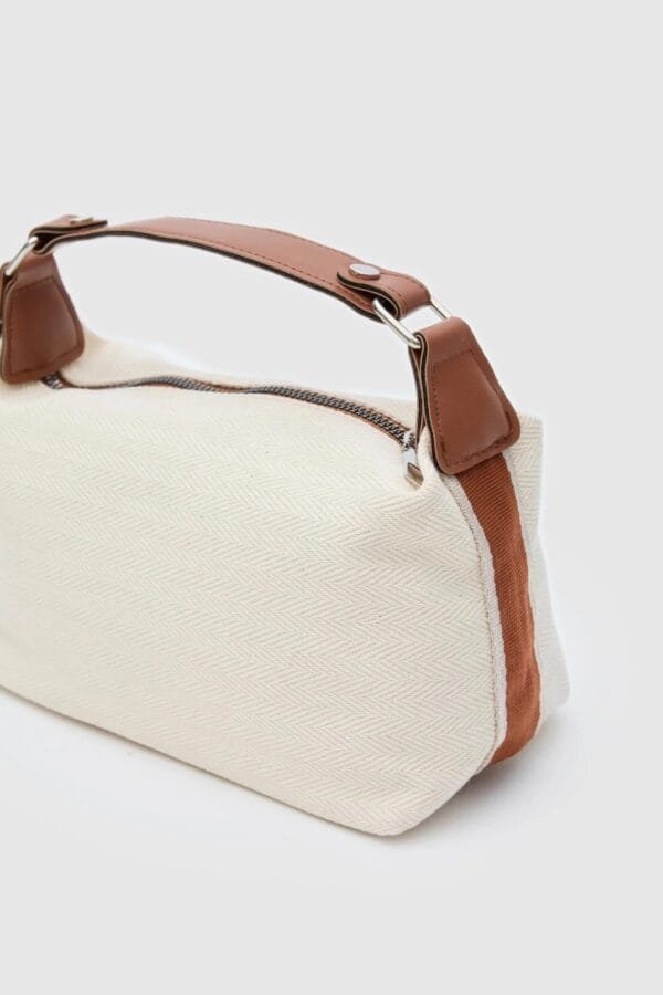 Dove Camel Canvas Bag – Image 4