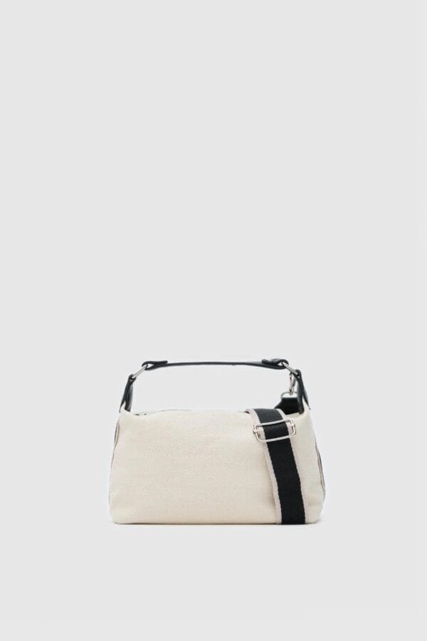 Dove Black Canvas Bag – Image 5