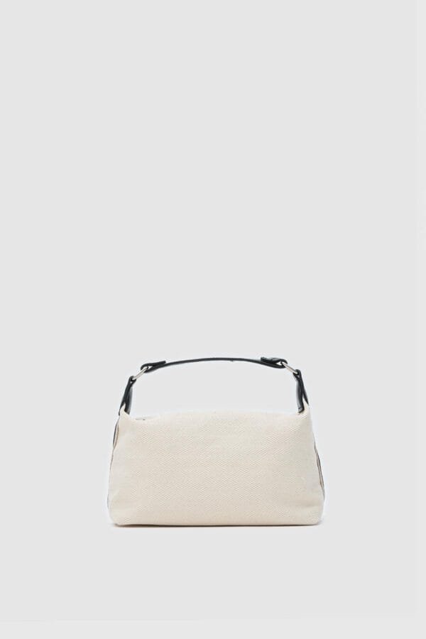 Dove Black Canvas Bag