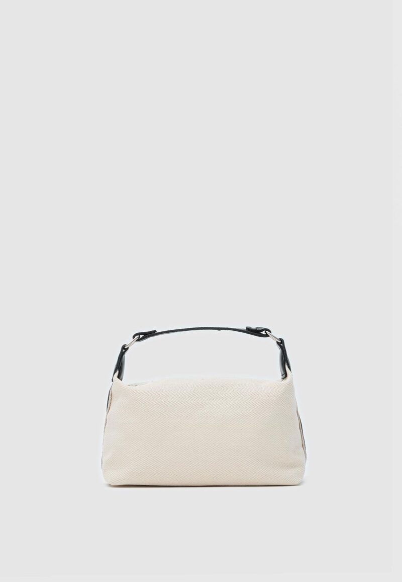 Dove Black Canvas Bag