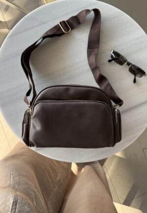 Pearl Dark Brown Bag