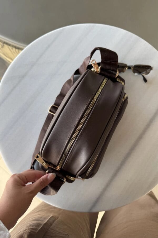 Pearl Dark Brown Bag – Image 3