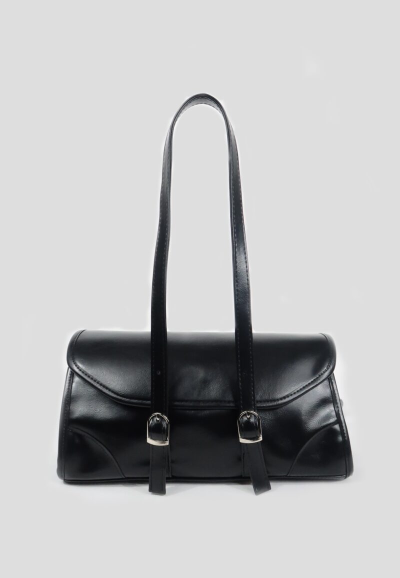 Calvino Vintage Black Bag
