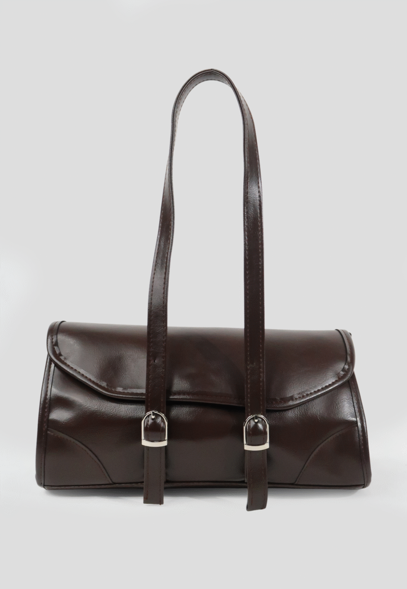 Calvino Vintage Dark Brown Bag