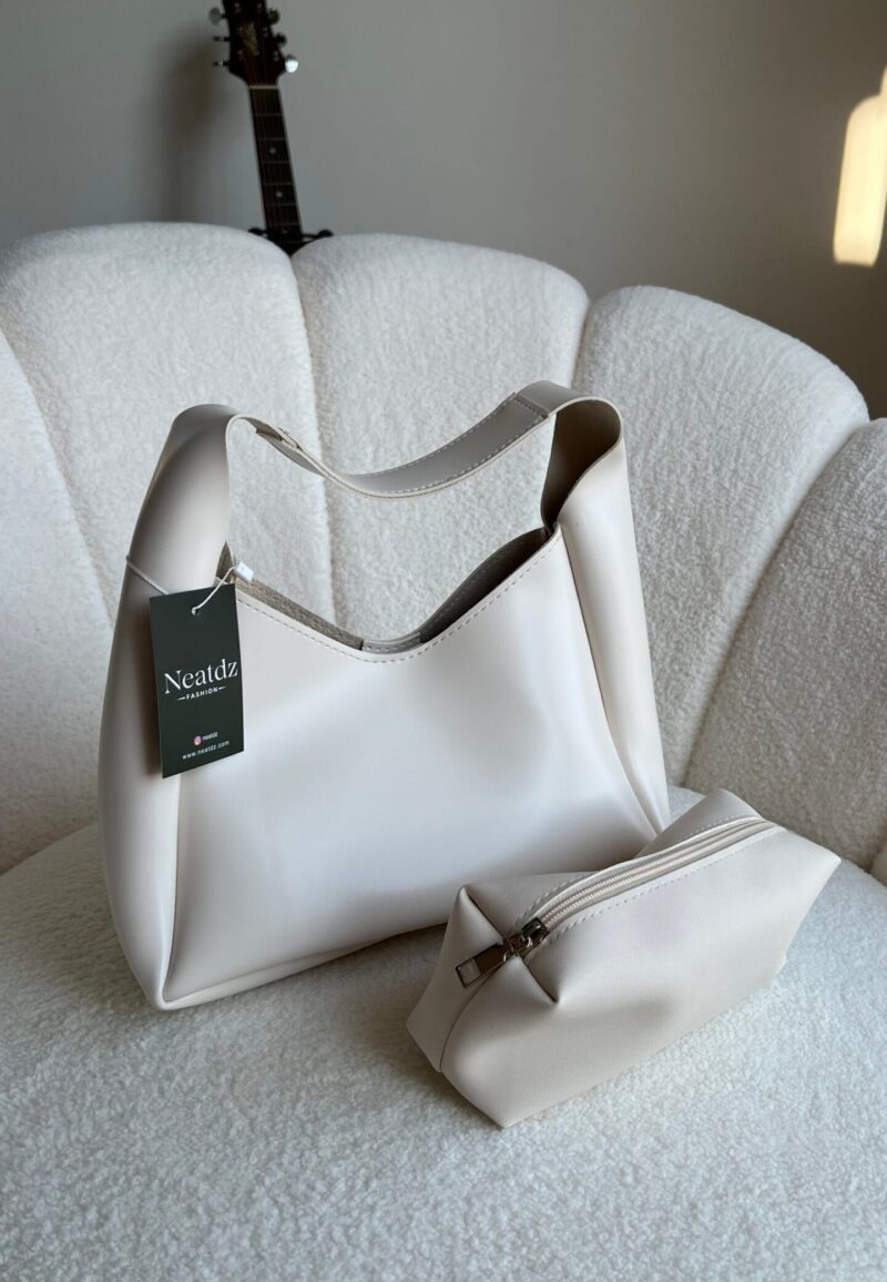 Sandy Creamy Bag + Pochette