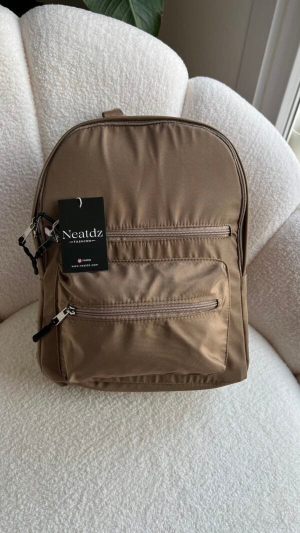 Vicky Beige Back Bag – Image 4