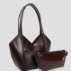 Geza Dark Brown + Pochette